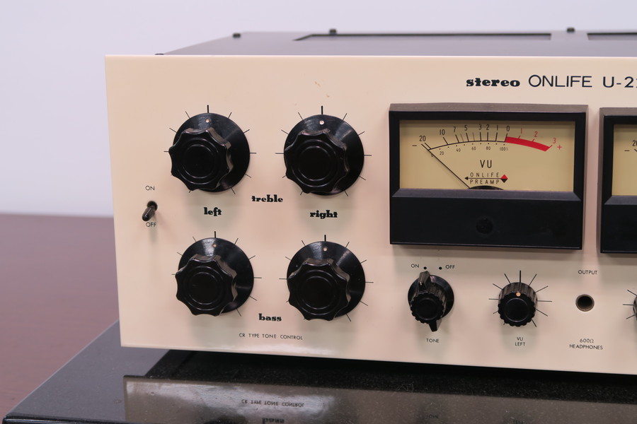 ONLIFE Research U-22 真空管プリアンプ TELEFUNKEN ECC83 & ECC82