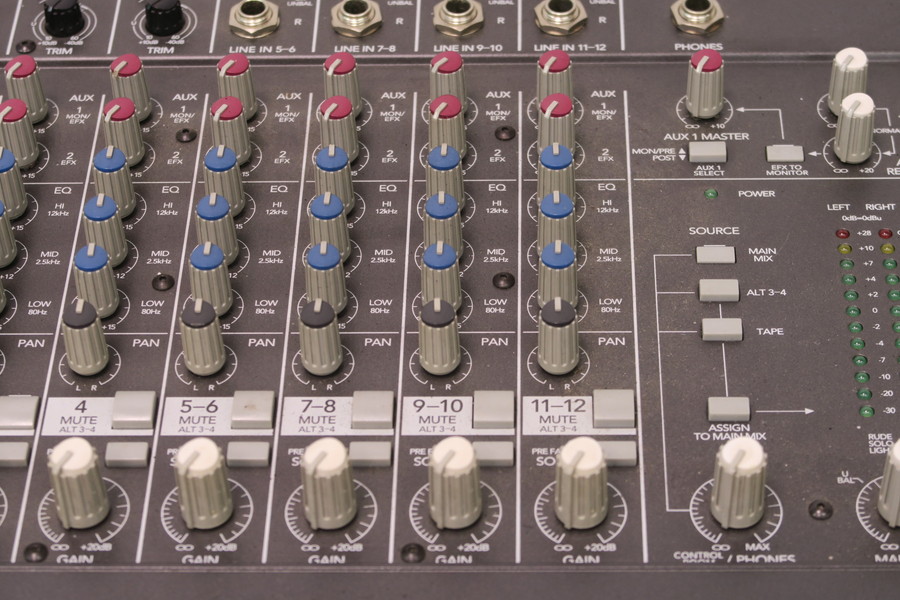 MACKIE 1202-VLZ 12chアナログミキサー REWIRE INC#R01016