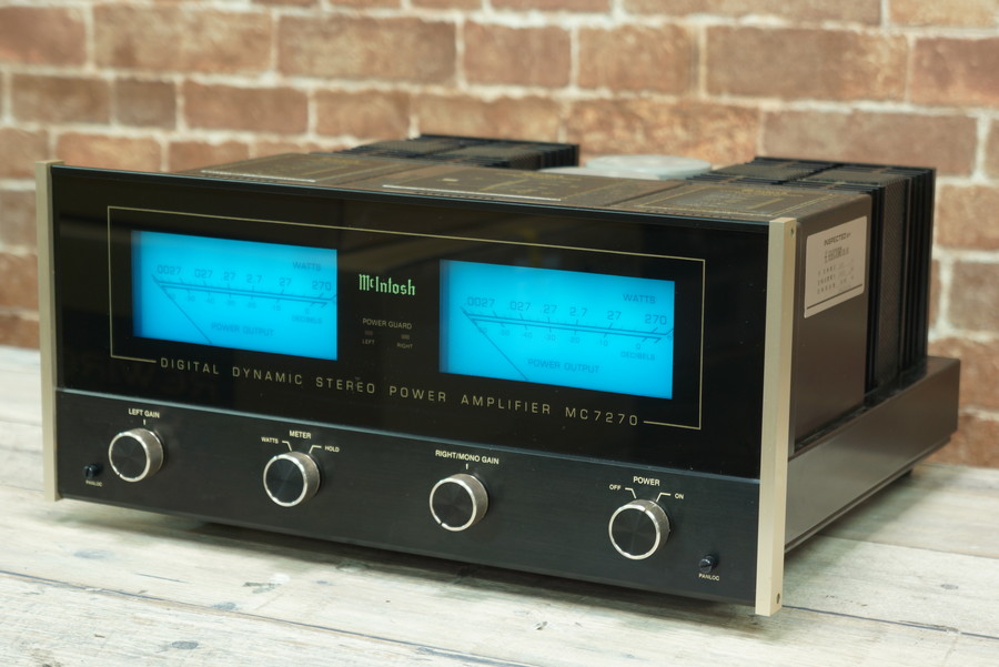 McIntosh MC7270 マッキントッシュ ステレオパワーアンプ 270W+270W(8