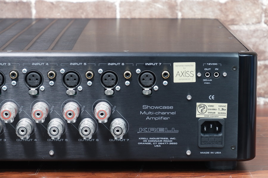 【美品】KRELL SHOWCASE 5ch Amplifier / クレル パワーアンプ