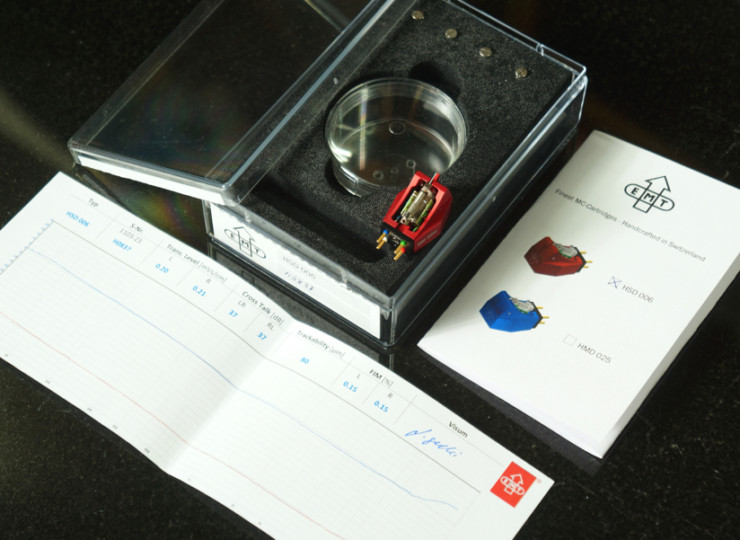 【美品】EMT HSD006 ステレオフォノ MCカートリッジ 【ワンオーナー品】@R09253 R09253