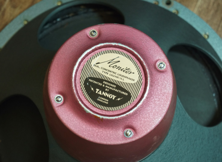 TANNOY Rectangular GRF 15" Monitor Red 15 タンノイ スピーカー【タグ付サイン入り】 #R09254 R09254