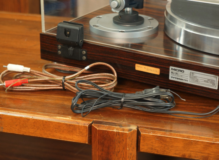 【美品】MICRO BL-91 + Audio Craft AC3000 Black マイクロ精機 アナログプレコードプレーヤー @R09291 R09291