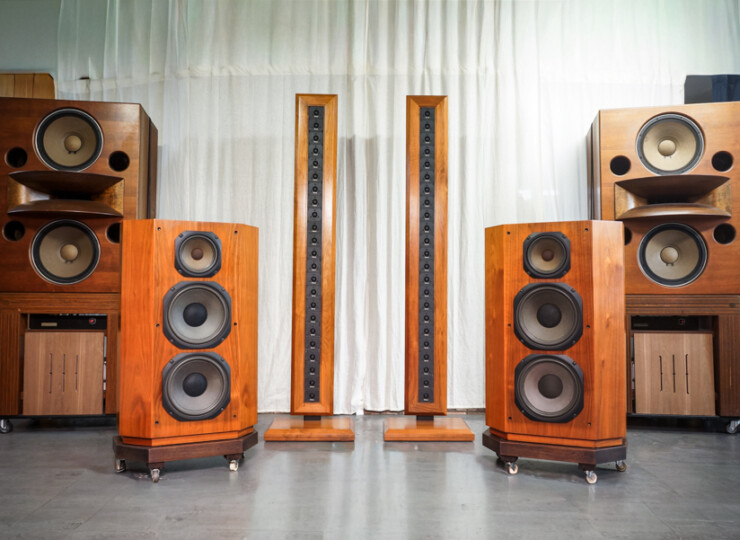 整備済】McIntosh XRT22 + MQ107 マッキントッシュ スピーカーシステム