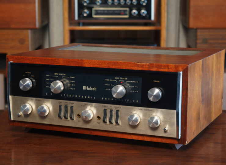McIntosh C22 マッキントッシュ オリジナル (1963 – 1972)/ 真空管 TELEFUNKEN ECC83 搭載 ...