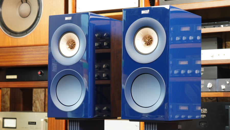 美品】KEF R3 Meta + S3 Floor Stand スピーカー＆専用スタンド ペア